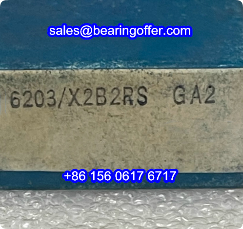 6203/X2B2RS Automobile Bearing 17x40x16 Ball Bearing 6203X2B2RS - Stock for Sale