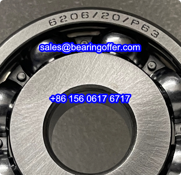 6206/20/P63 Automotive Bearing 20x62x16 Ball Bearing 6206-20-P63 - Stock for Sale