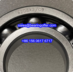 6208X2/C9 Deep Groove Ball Bearing 40x80x20 For Automobile - Stock for Sale
