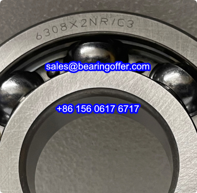 6308X2NR/C3 Automotive Bearing 40x90x20 Ball Bearing 6308X2NRC3 - Stock for Sale