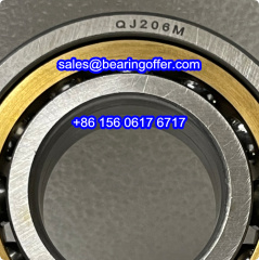 QJ206M Four Point Contact Bearing 30x62x16 Ball Bearing - Stock for Sale