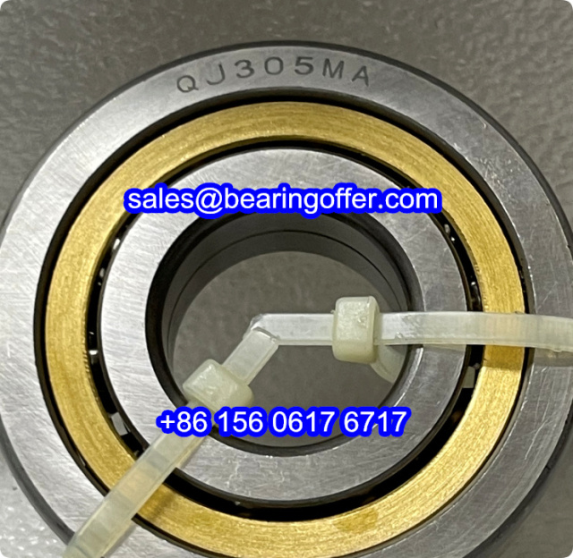 QJ305MA Four Point Contact Bearing 25x62x17 Ball Bearing - Stock for Sale