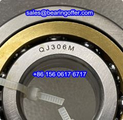 QJ306M Four Point Contact Bearing 30x72x19 Ball Bearing QJ306 - Stock for Sale