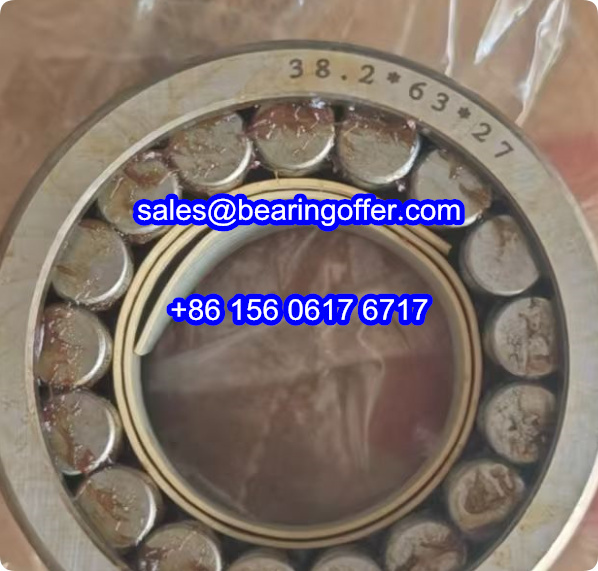 38.2x63x27 Cylindrical Roller Bearing 38.2*63*27 Rolling Bearing - Stock for Sale