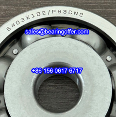 6403X1D2/P63CN2 Automobile Bearing 6403X1D2P63CN2 Ball Bearing - Stock for Sale