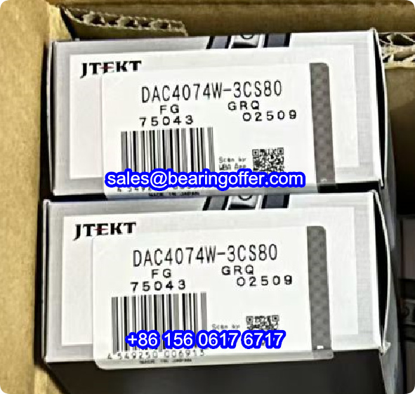 DAC4074W-3CS80 Wheel Hub Bearing 40x74x42 Ball Bearing DAC4074W-3 - Stock for Sale