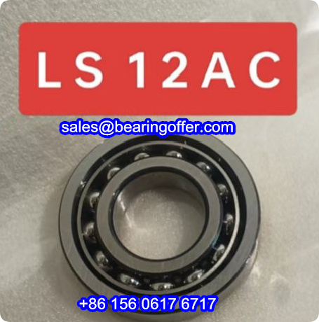 LS12AC Angular Contact Bearing 31.75x69.85x17.4 Rolling Bearing - Stock for Sale