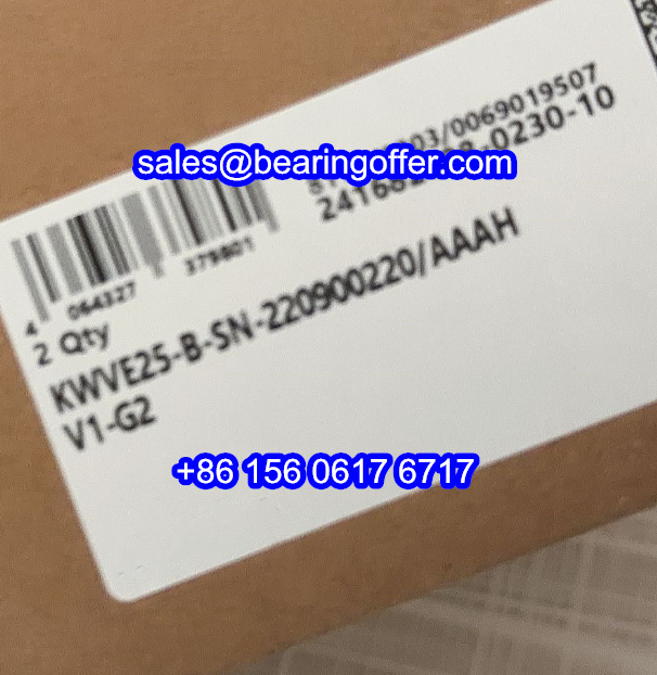 KWVE25-B-SN-V1-G2 Linear Carriage 31x48x83.3 Runner Block KWVE25-B-SN - Stock for Sale