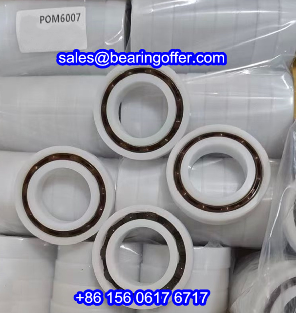 POM6007 Plastic Ball Bearing 35x62x14 Ball Bearing POM-6007 - Stock for Sale