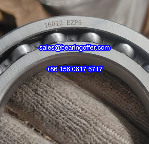 16012 Deep Groove Ball Bearing 60x95x11 Rolling Bearing 16012EZP5 - Stock for Sale