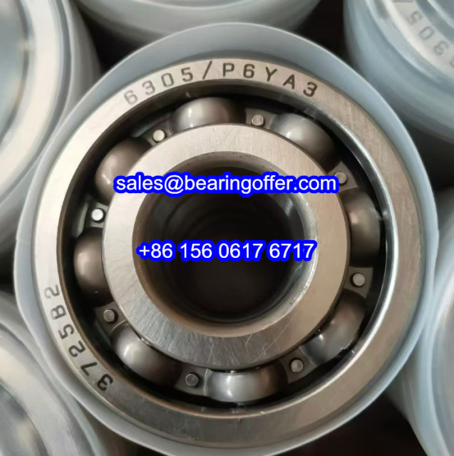 6305/P6YA3 Automobile Bearing 25x62x17 Ball Bearing 3725B2 - Stock for Sale