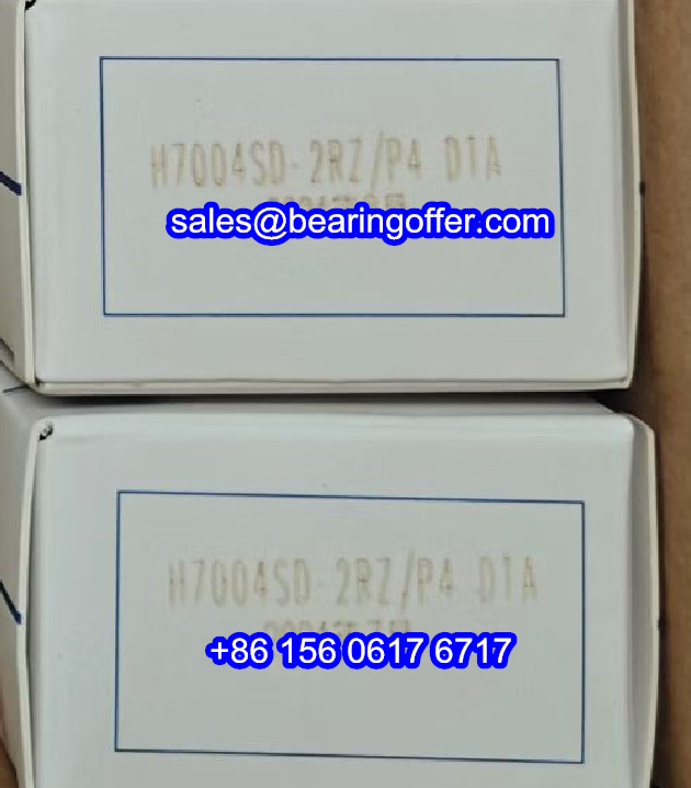 H7004SD-2RZ/P4 DTA Spindle Bearing 20x42x12 Ball Bearing H7004SD-2RZ/P4HQ1DTA - Stock for Sale