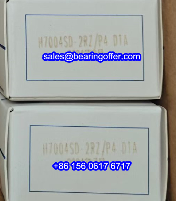 H7004SD-2RZ/P4 DTA Spindle Bearing 20x42x12 Ball Bearing H7004SD-2RZ/P4HQ1DTA - Stock for Sale