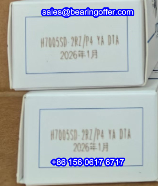 H7005SD-2RZ/P4 YA DTA Spindle Bearing 25x47x12 Ball Bearing H7004SD-2RZ/P4 DTA - Stock for Sale