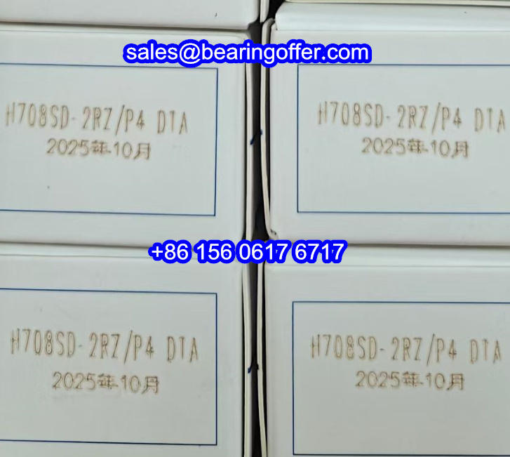 H708SD-2RZ/P4 DTA Spindle Bearing 8x22x7 Ball Bearing H708SD-2RZ/P4HQ1DTA - Stock for Sale