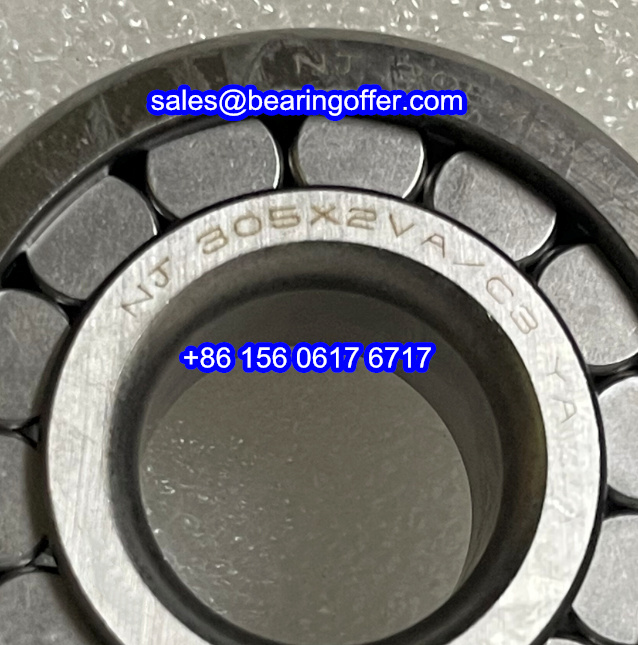 NJ305X2VA/C3YA Automobile Bearing 25x62x20 Roller Bearing - Stock for Sale