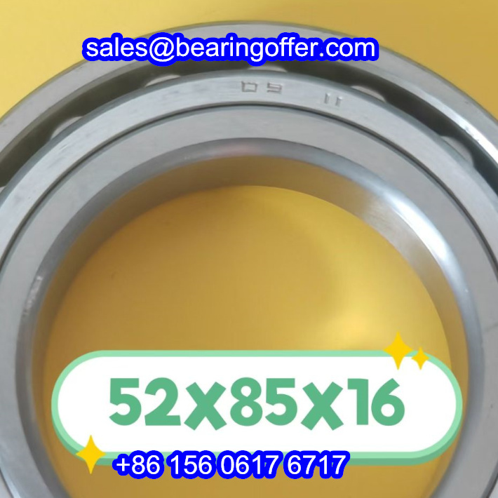 52X85X16 Cylindrical Roller Bearing 52*85*16 Rolling Bearing - Stock for Sale