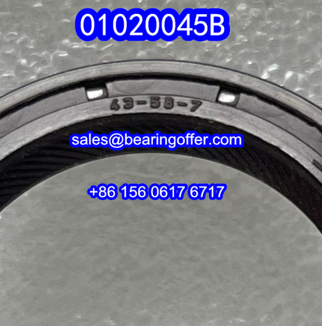 01020045B Automobile Oil Seal 43x58x7 Oil Seals 010200458 - Stock for Sale