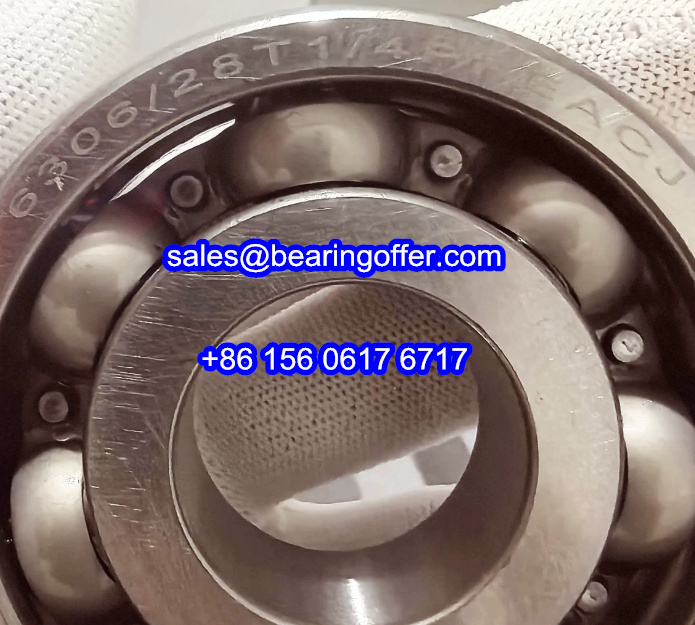 6306/28T1/4PFEACJ Automobile Bearing 28x72x19 Ball Bearing 6306/28T1/4PFE - Stock for Sale
