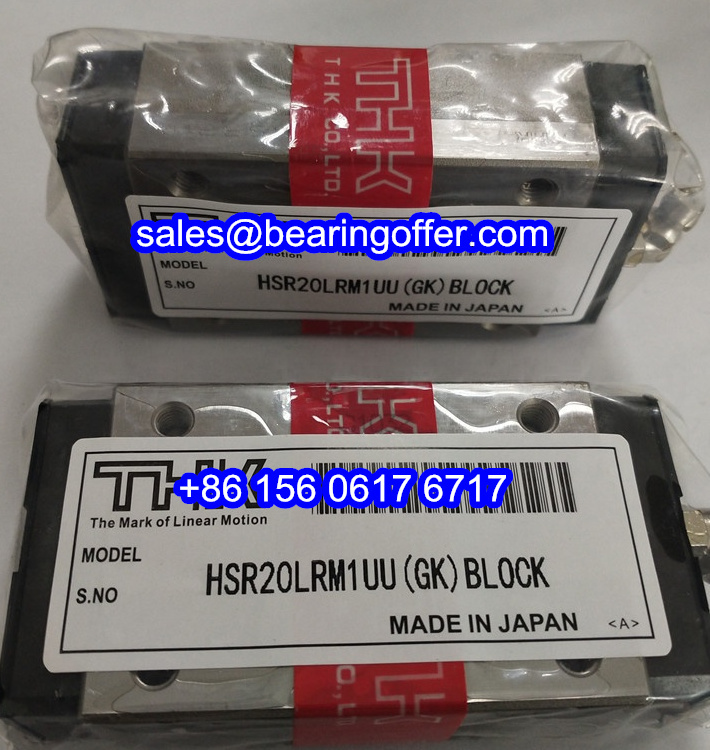 HSR20LRM Linear Carriage HSR20LRM1SS Guide Block HSR20LRM1UU - Stock for Sale