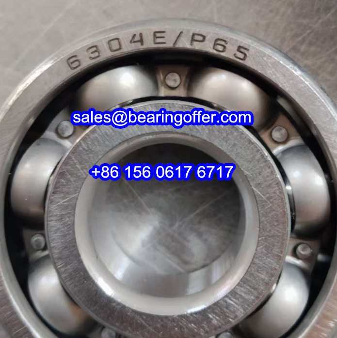 6304E/P65 Deep Groove Ball Bearing 6304EP65 Ball Bearing - Stock for Sale