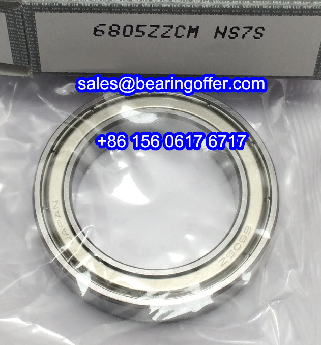 6805ZZ Deep Groove Ball Bearing 6805Z Rolling Bearing 6805-2Z - Stock for Sale