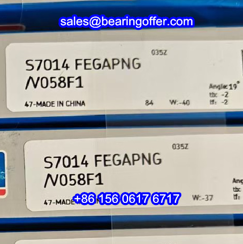 S7014FEGAPNG/V058F1 Spindle Bearing S7014FEGAPNGV058F1 Ball Bearing - Stock for Sale