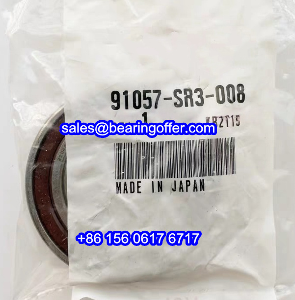 91057-SR3-0082 Shaft Bearing 33x55x15 Ball Bearing - Stock for Sale