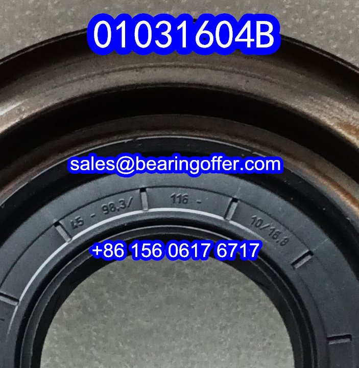 01031604B Automobile Oil Seal 45X98.3/116X10/16.8 Oil Seals 010316048 - Stock for Sale