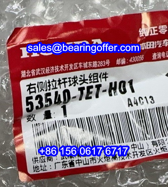 53540-TET-H01 Automobile Rod End 53540TETH01 Rod Ends - Stock for Sale