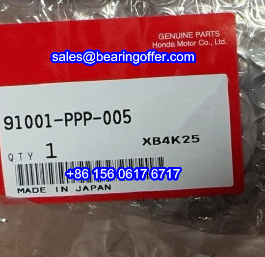 91001-PPP-005 Automobile Bearing 91001PPP005 Ball Bearing - Stock for Sale