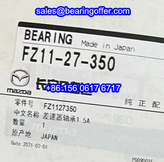 FZ11-27-350 Differential Bearing FZ1127350 Roller Bearing - Stock for Sale