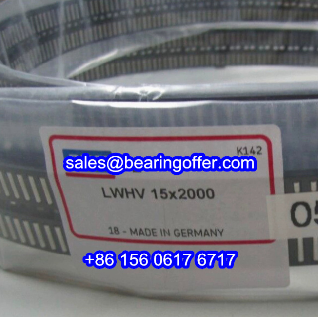 LWHV15X2000 Linear Flat Bearing 2x15x2000 Roller Bearing LWHV15 - Stock for Sale