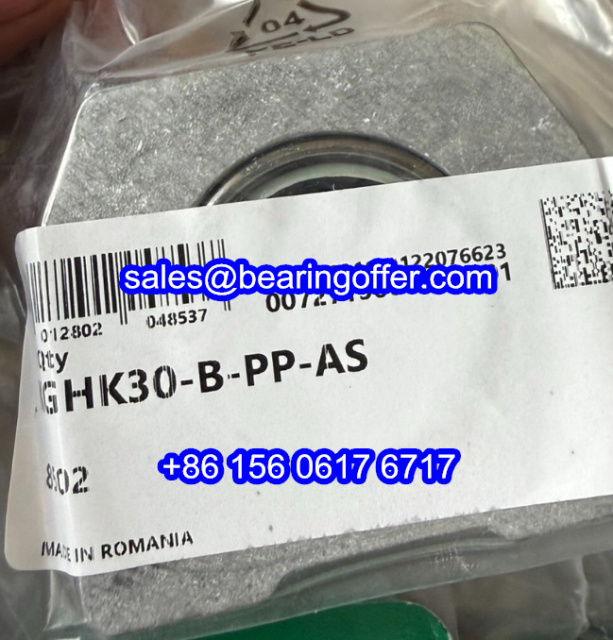 KGHK30-B-PP-AS Linear Housing Bearing 60x50.2x67 Ball Bearing - Stock for Sale