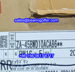 45BWD10 Wheel Hub Bearing 45x84x45 Ball Bearing ZA-45BWD10ACA86 - Stock for Sale
