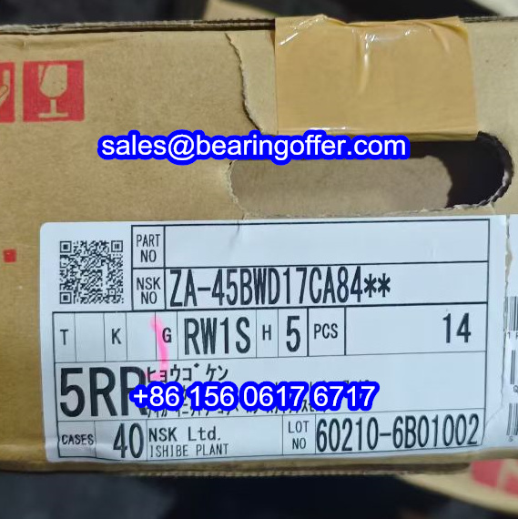 45BWD17 Wheel Hub Bearing 45BWD17CA84 Ball Bearing ZA-45BWD17CA84 - Stock for Sale