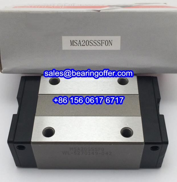 MSA20SSSF0 Guideway Carriage 25x44x72.9 Slide Bearing MSA20SSSF0N - Stock for Sale