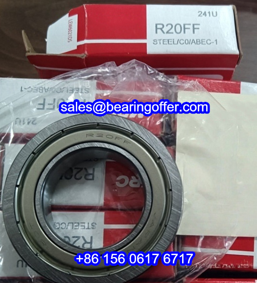 R20FF Deep Groove Ball Bearing 31.8x57.2x12.7 Rolling Bearing - Stock for Sale