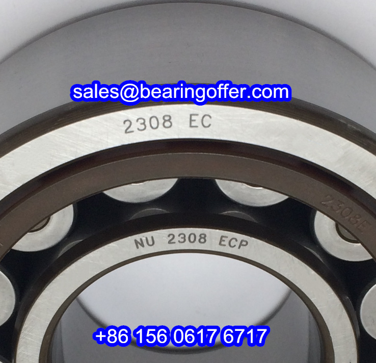 NU2308ECP Cylindrical Roller Bearing 40*90*33 Rolling Bearing 2308EC - Stock for Sale