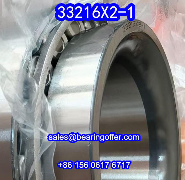 33216X2-1 Truck Wheel Bearing 33216 X2-1 Roller Bearing - Stock for Sale