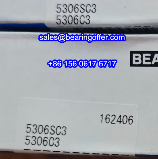 5306SC3 Transmission Bearing 30*72*30.2 Ball Bearing 5306C3 - Stock for Sale