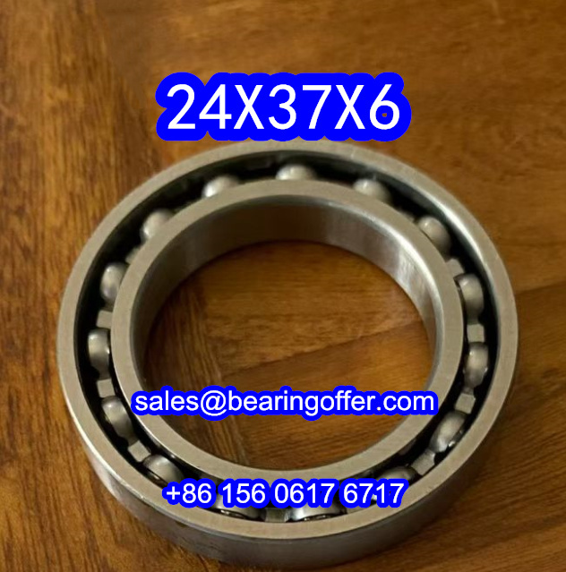 24X37X6 Deep Groove Ball Bearing 24*37*6 Rolling Bearing - Stock for Sale