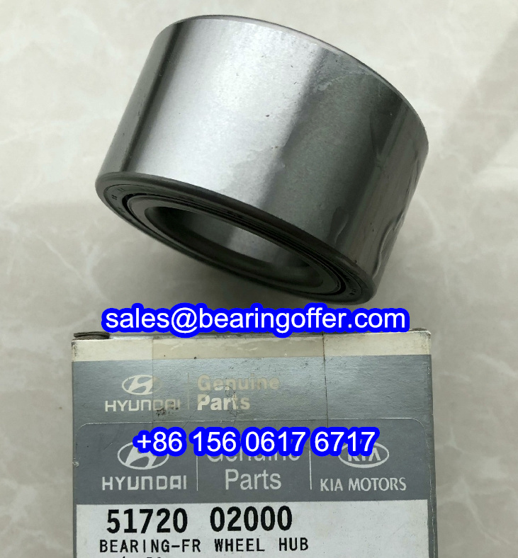 51720-02000 Wheel Hub Bearing 51720-02XXX Rolling Bearing - Stock for Sale
