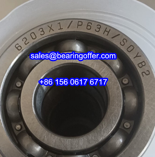6203X1/P63H/S0YB2 Automobile Bearing 6203X1/P63H/SOYB2 Ball Bearing - Stock for Sale