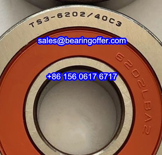 TS3-6202/40C3 Gearbox Bearing 15x40x11 Ball Bearing 6202/40 - Stock for Sale