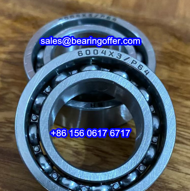 6004X3/P64 Automobile Bearing 20x35x10 Ball Bearing 6004X3P64 - Stock for Sale
