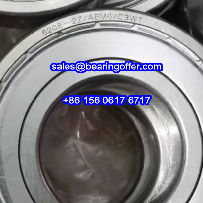6208-2Z/AEM6/C3WT Deep Groove Ball Bearing 6208-2ZAEM6C3WT Ball Bearing - Stock for Sale