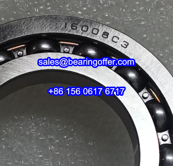 16008 Deep Groove Ball Bearing 40x68x9 Rolling Bearing 16008C3 - Stock for Sale