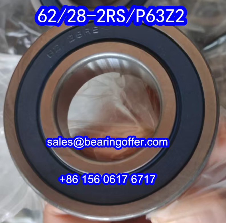62/28-2RS/P63Z2 Automobile Bearing 62/28-2RS P63Z2 Ball Bearing - Stock for Sale
