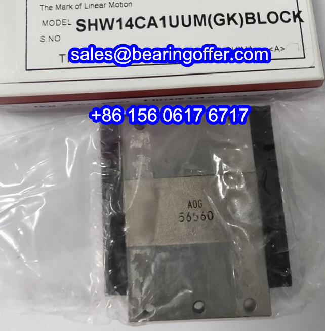 SHW14CAM Linear Carriage SHW14CA1UUM Guide Block SHW14CA - Stock for Sale